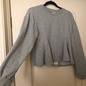 TOPSHOP flared out sweater